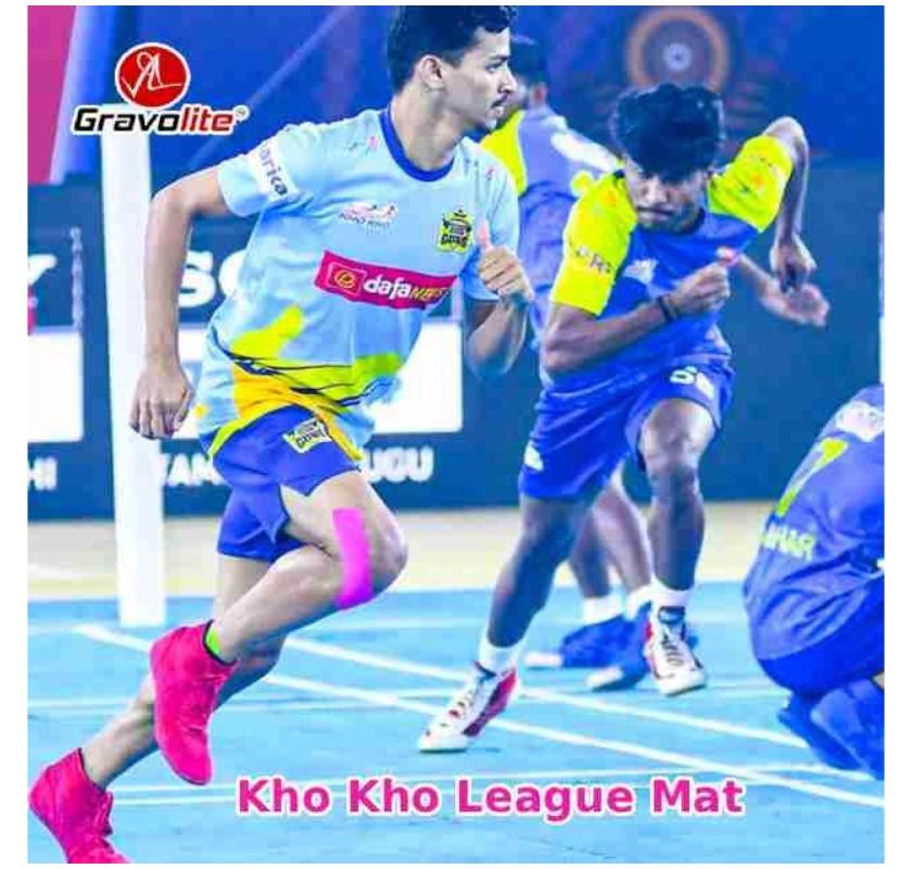 Best Price in Delhi Kho Kho League Mat | Gravolite