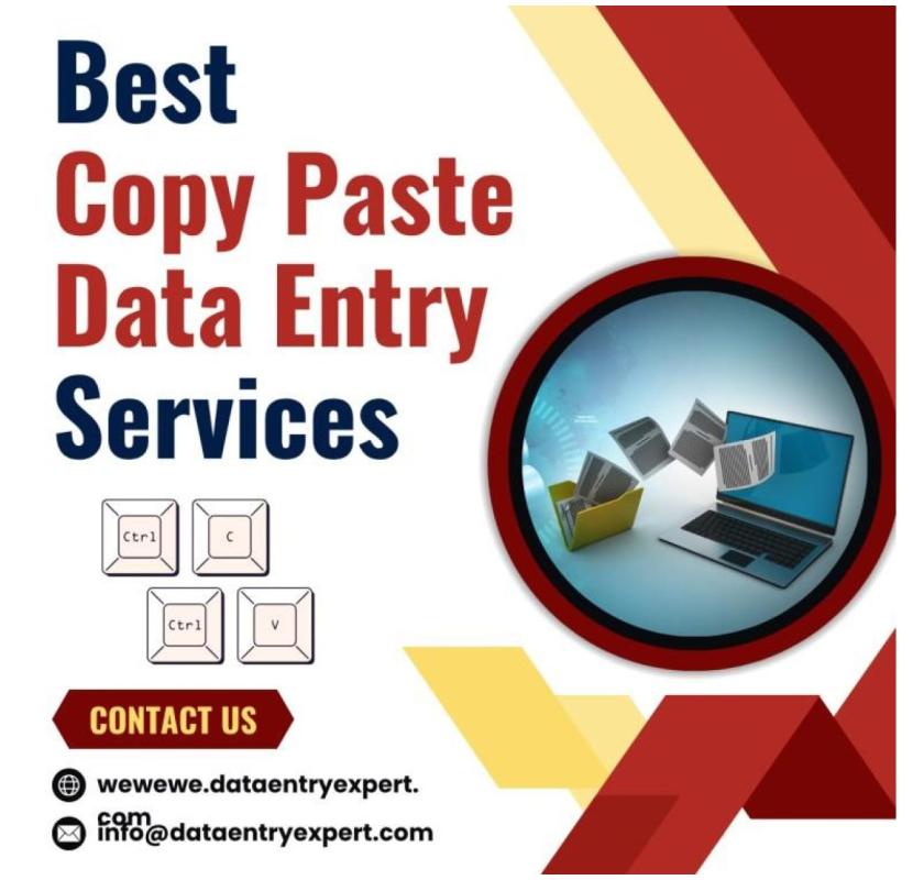 Best Copy Paste Data Entry Services at Affordable Prices