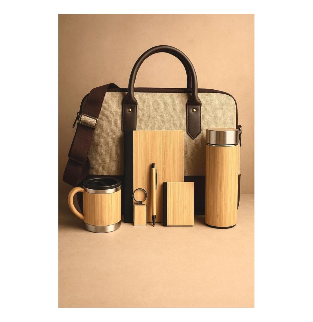 Sustainable Executive Gift Combo with Bag & Accessories