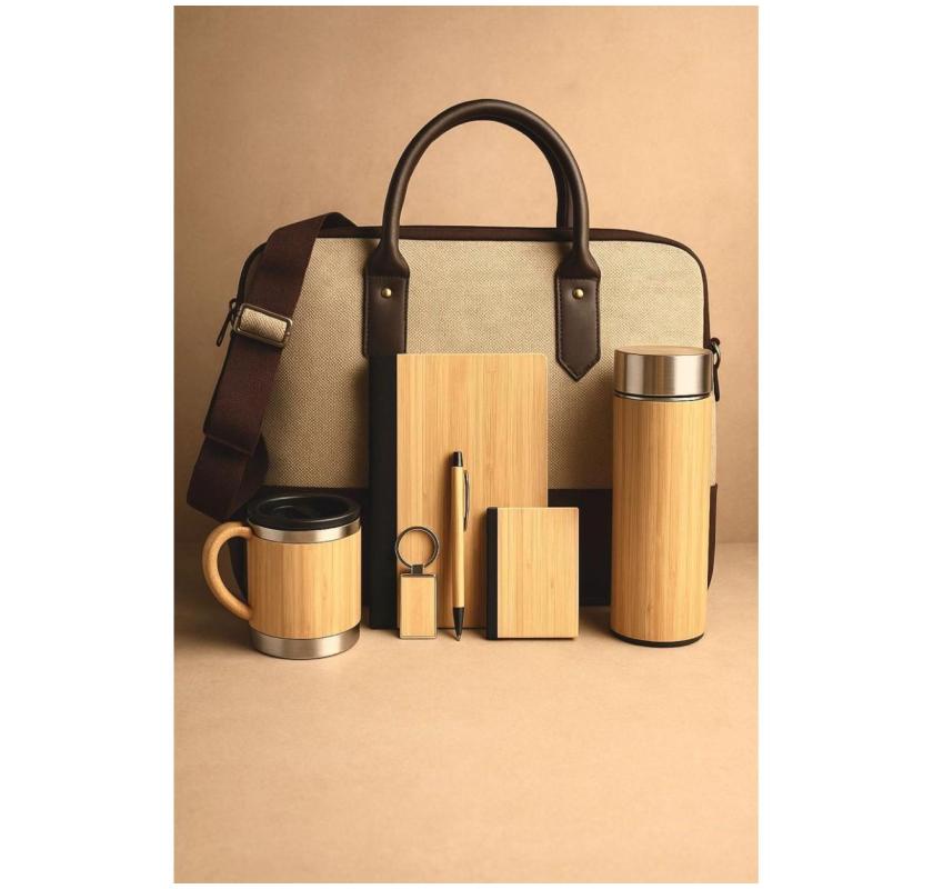Sustainable Executive Gift Combo with Bag & Accessories