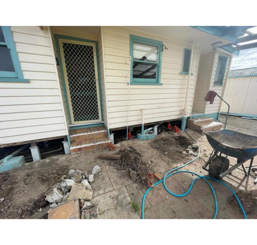 Restumping near Melbourne