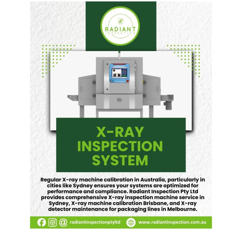Food X-Ray Inspection & Calibration Services – Radiant Inspection Australia