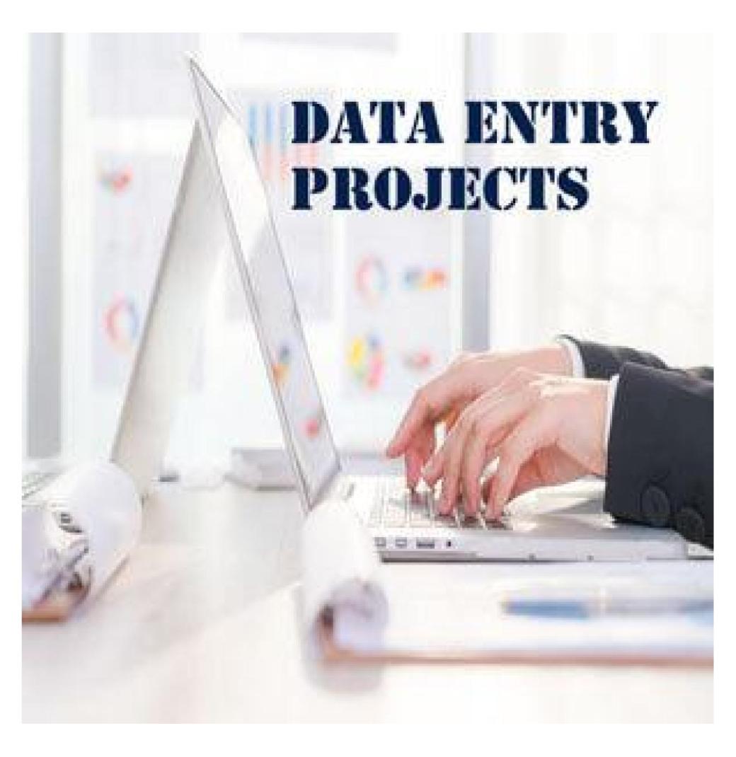 data entry projects 