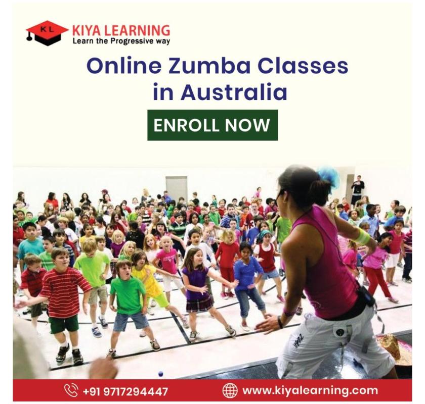 Zumba Classes in Australia - Join Kiya Learning Now