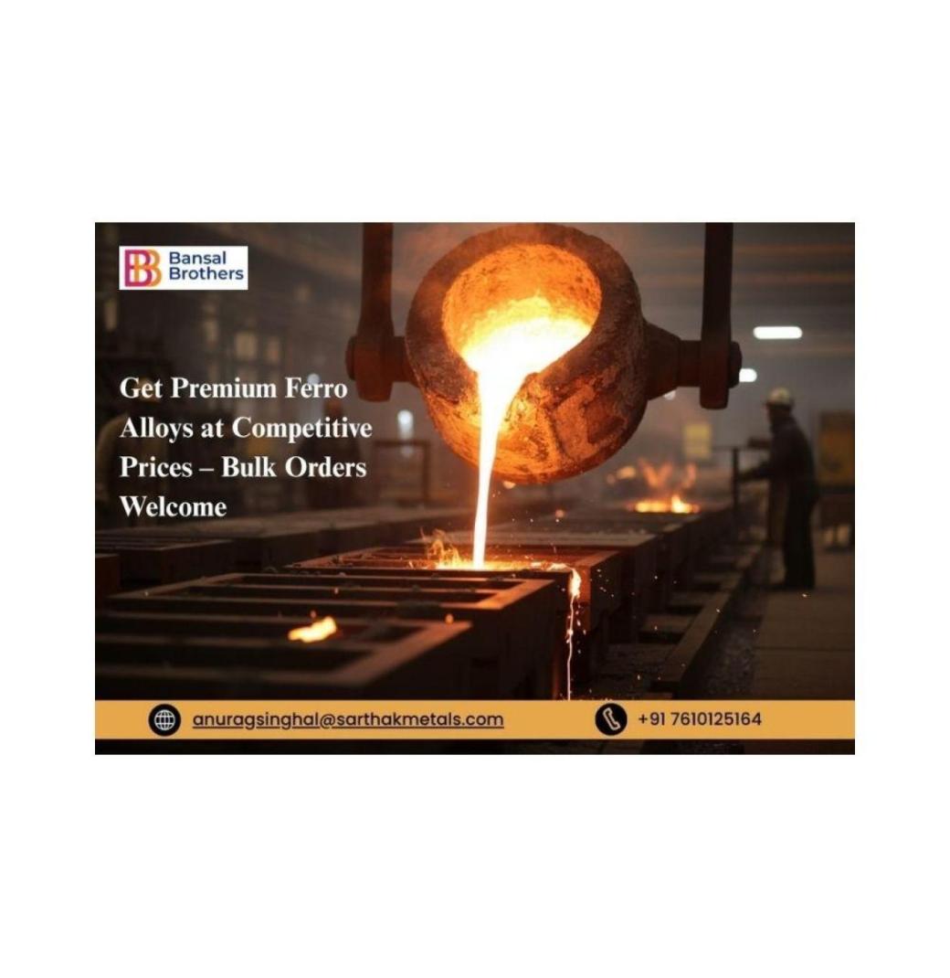 Get Premium Ferro Alloys at Competitive Prices – Bulk Orders Welcome