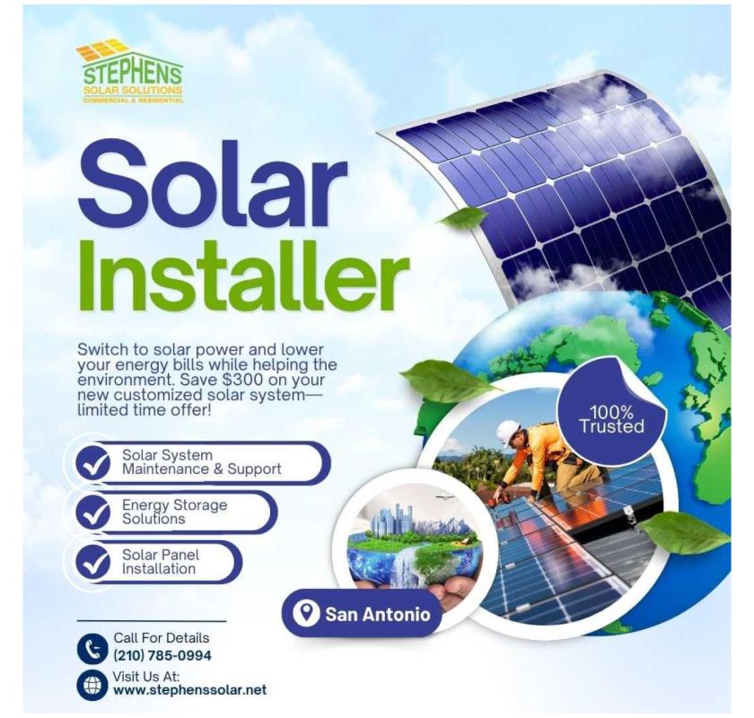 Solar Installer in San Antonio