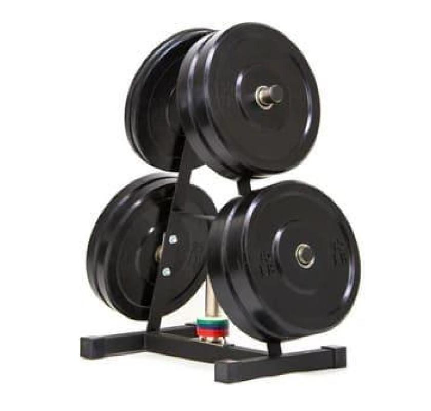 Keep Your Gym Organized with a Durable Weight Plate Storage Rack