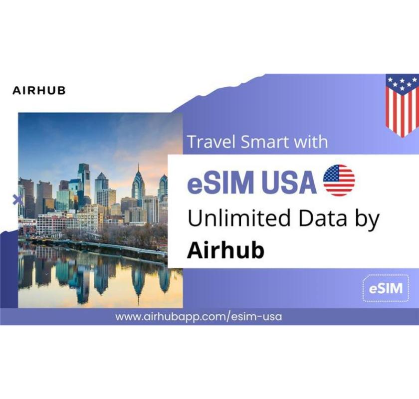 eSIM USA Travel by Airhub – Hassle-Free Connectivity for Tourists