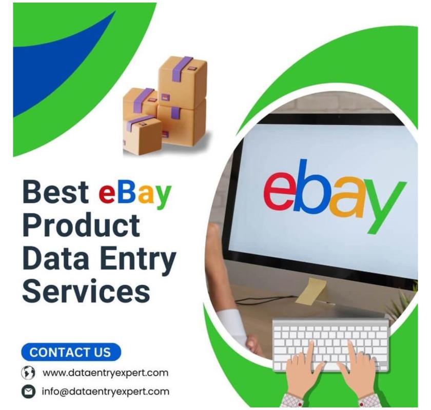 Best eBay Product Data Entry, Listing, Upload Services