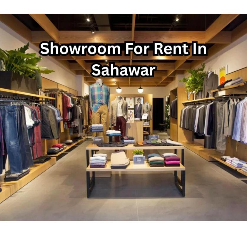For Lease: Spacious Showroom in Sahawar's Commercial Hub