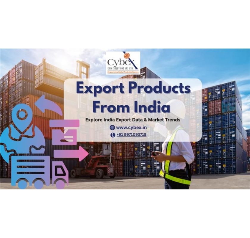 Export Products From India | Explore India Export Data & Market Trends