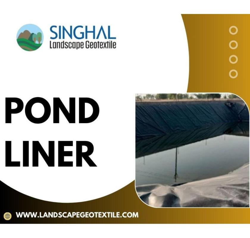 Durable High Density Polyethylene Pond Liners – Built to Last