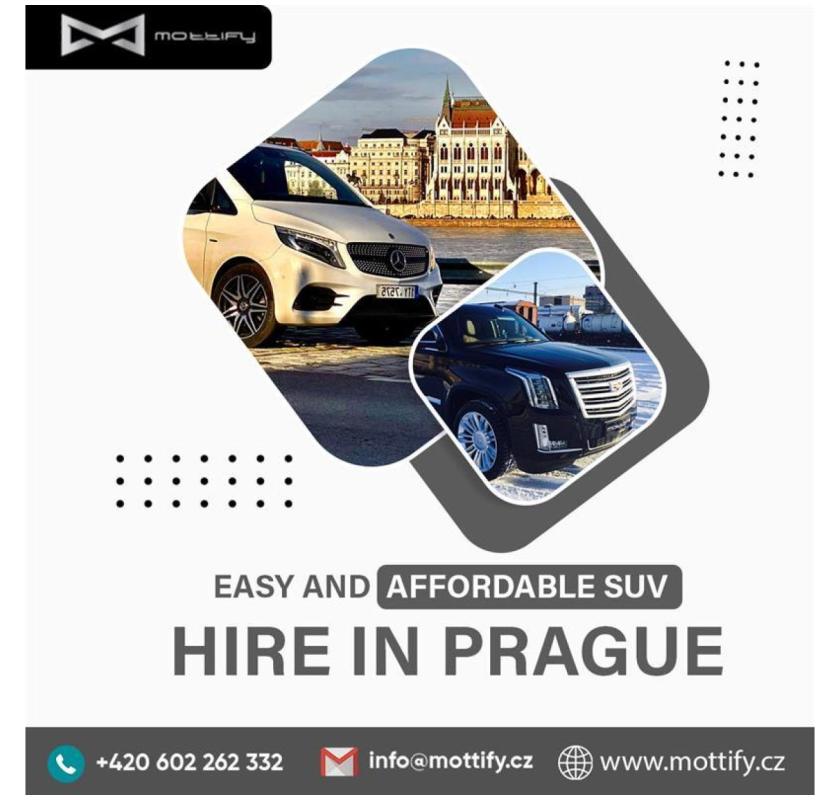 Easy and Affordable SUV Hire in Prague 