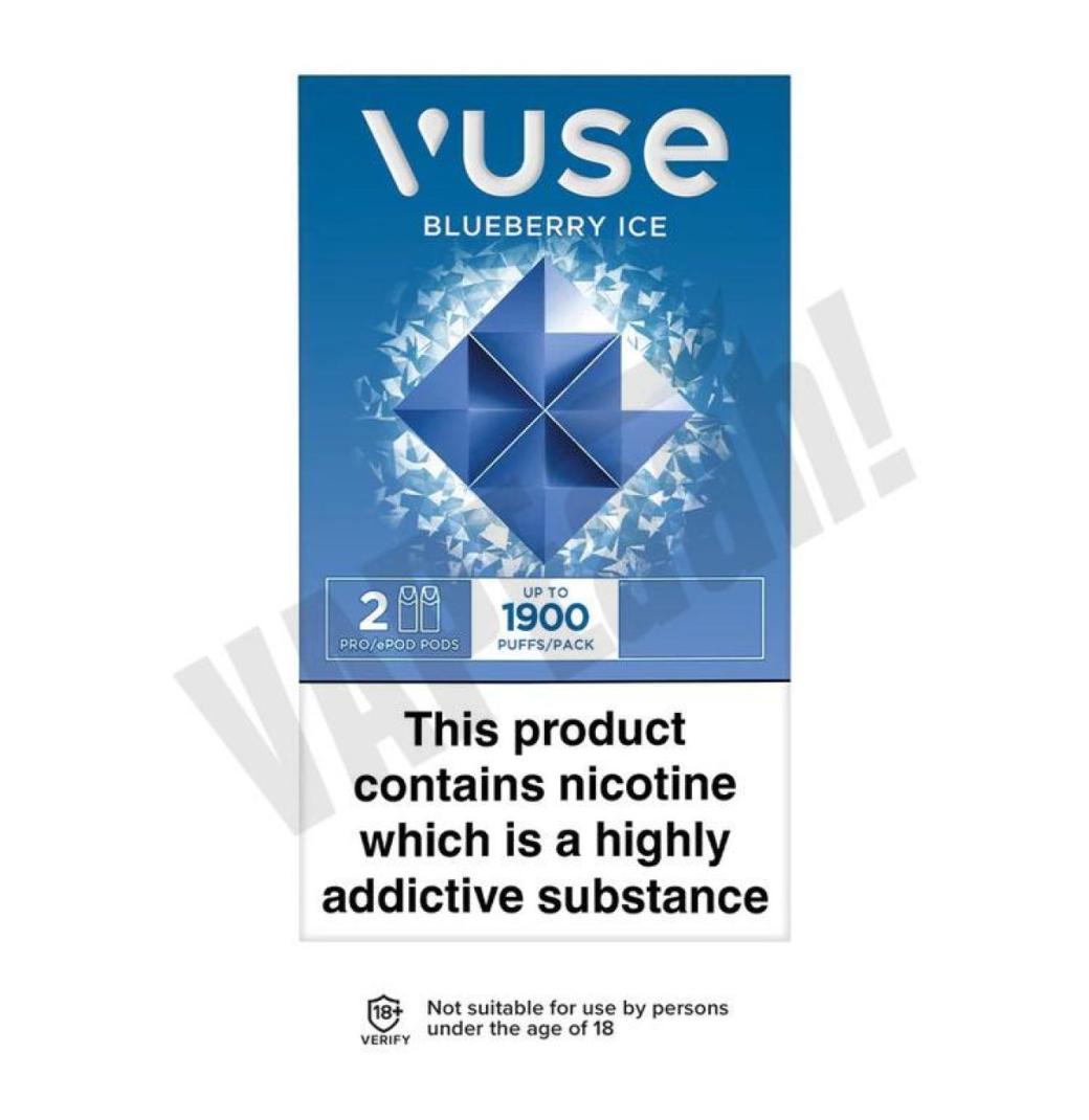 Vuse ePod Blueberry Ice Pods – Refreshing Flavour & Smooth Experience | Vapeaah.co.uk - 2/2