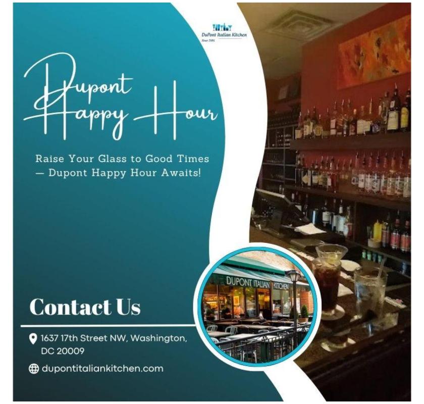 Searching for the Best Places to Get Food and Drinks at Dupont Happy Hour