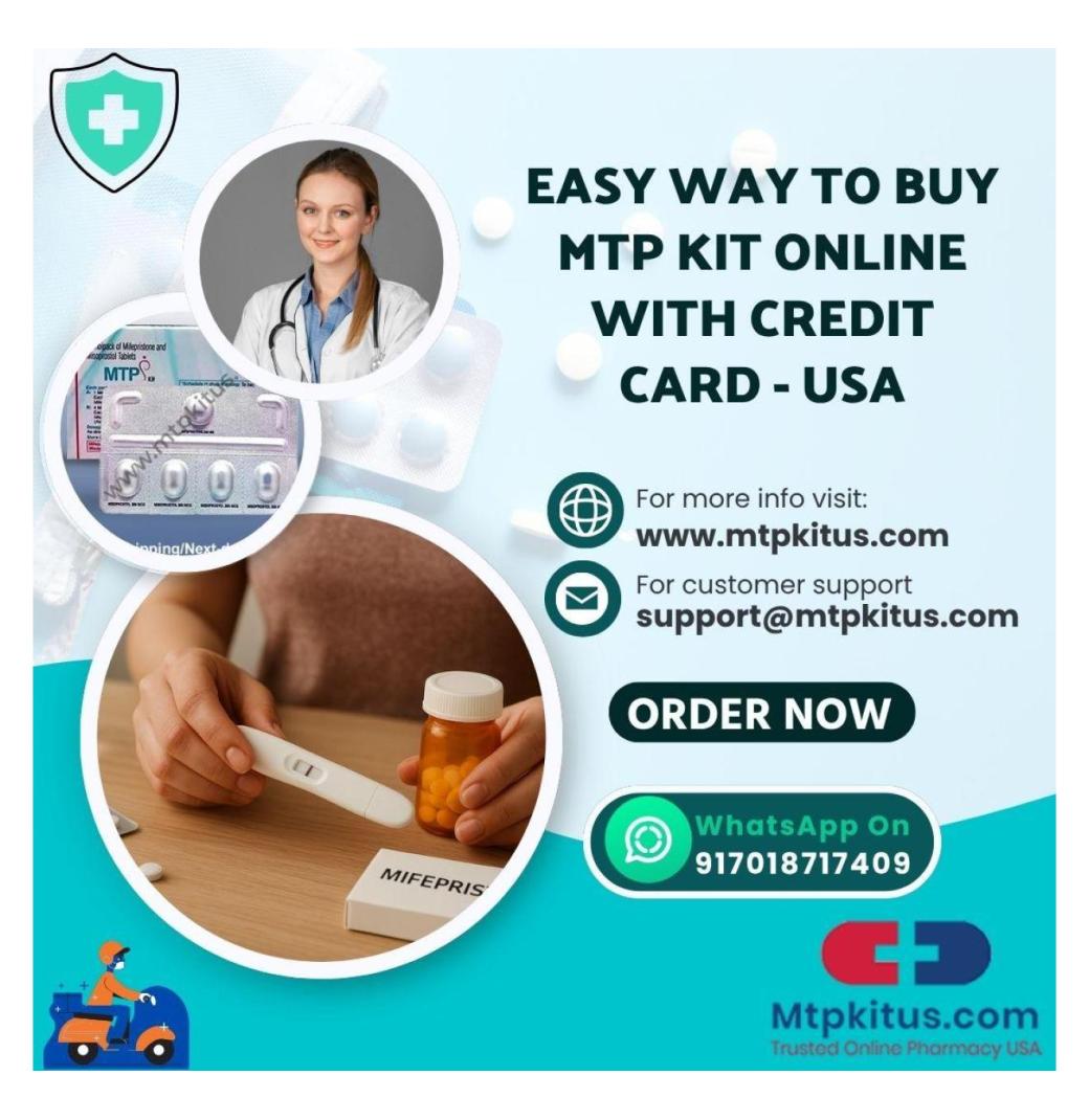 Easy Way to Buy MTP Kit Online with Credit Card - USA