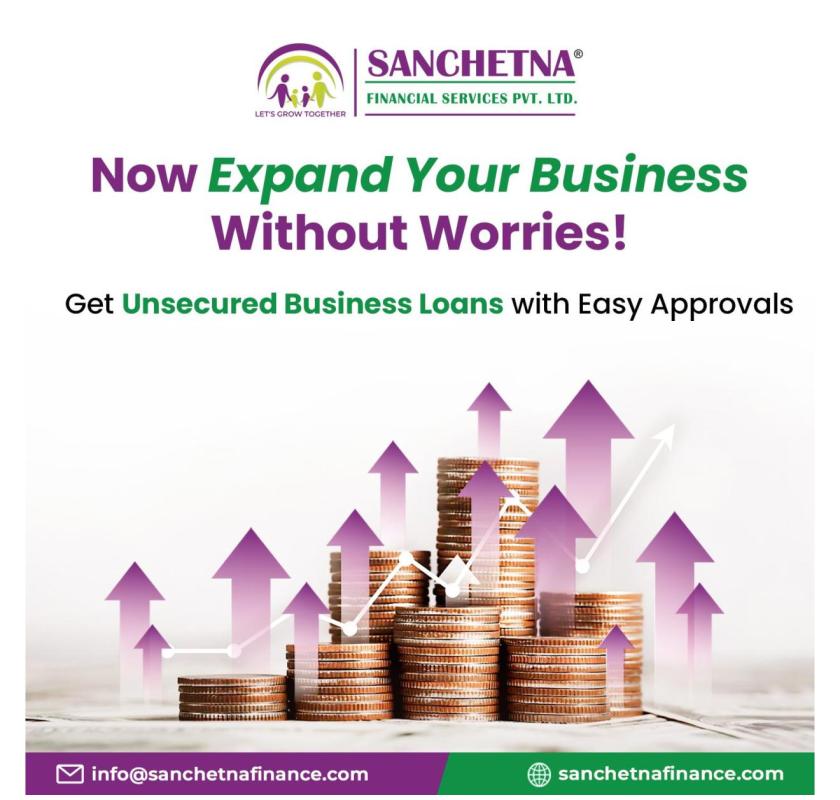 Accelerate Your Business Growth with Flexible Unsecured Loan Solutions