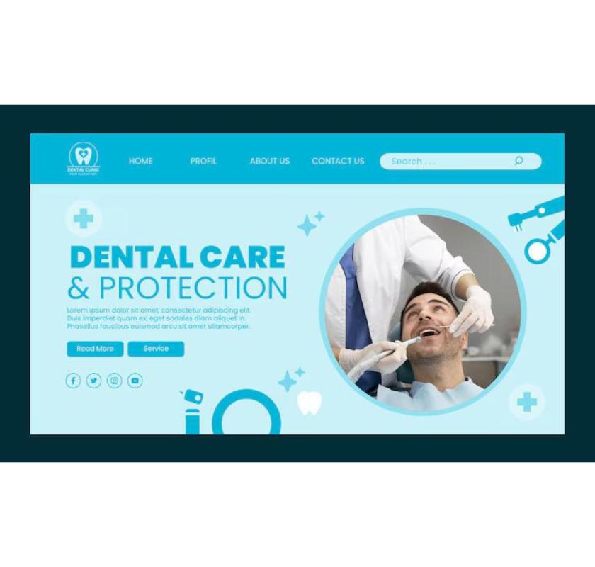 Invoidea is a Professional Dental Website Design Company Creating Engaging Healthcare Sites