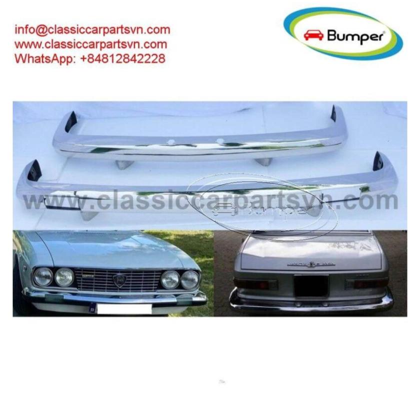 Lancia Flavia 2000 Coupe  1969 bumpers