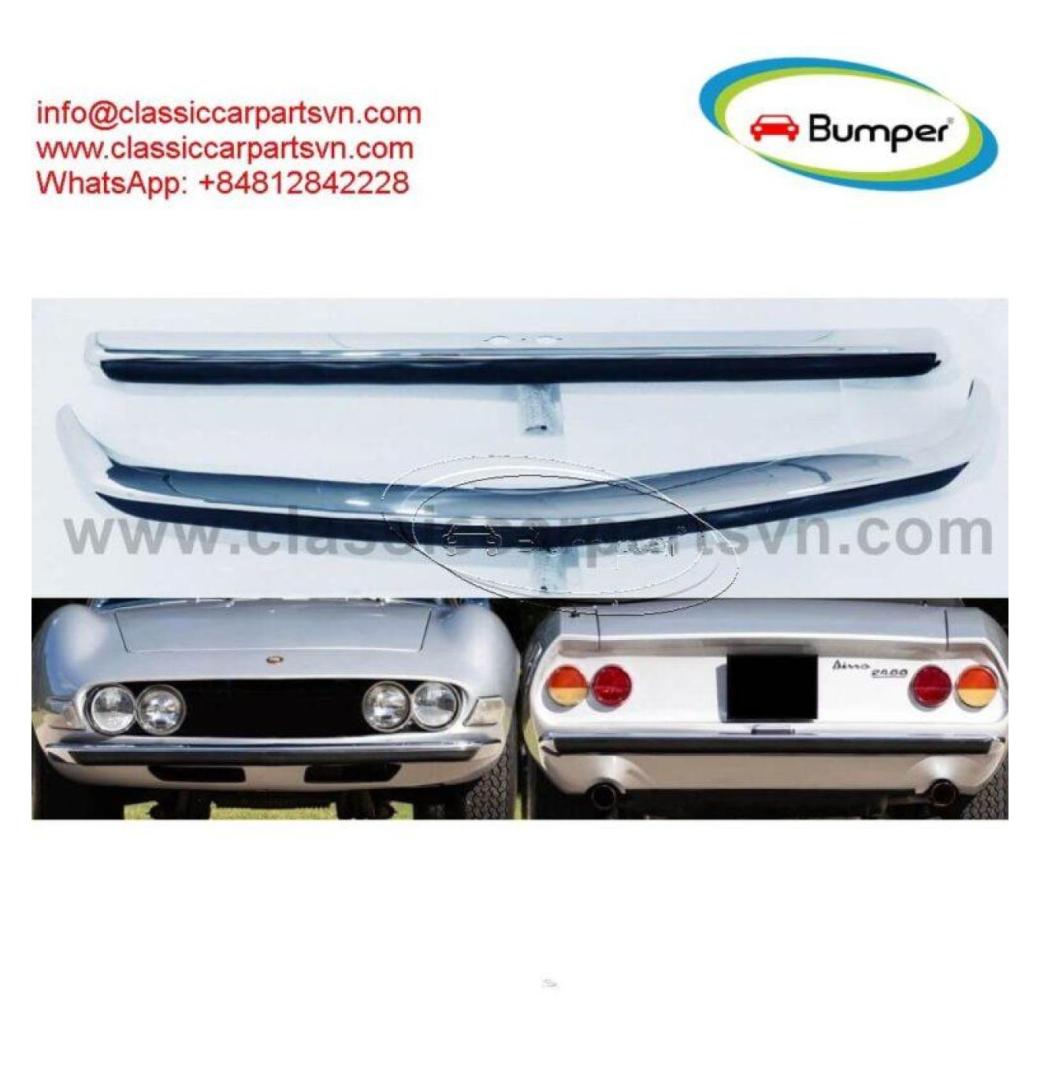 Fiat Dino Spider 2.4 bumpers