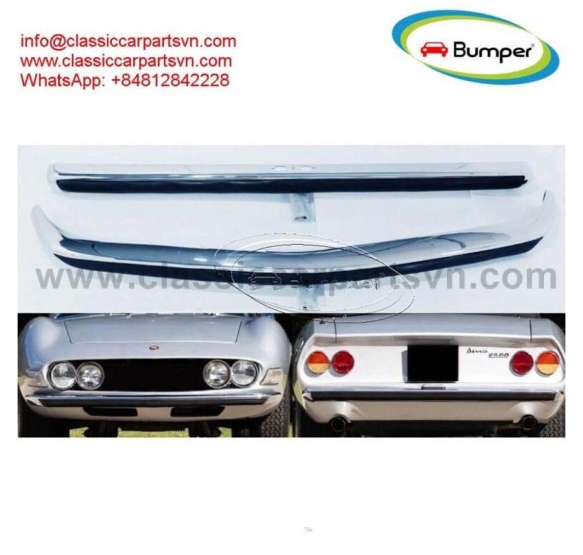 Fiat Dino Spider 2.4 bumpers