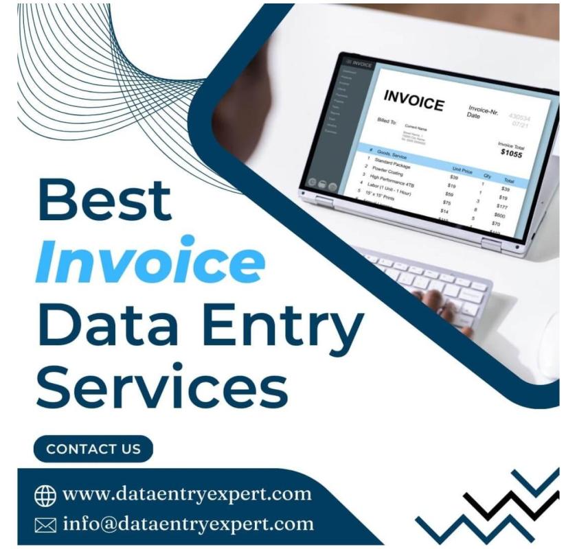 Best Invoice & Bills Data Entry Services at Low Cost