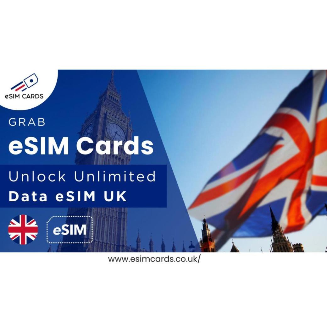 Explore the UK with eSIM Cards – High-Speed Internet