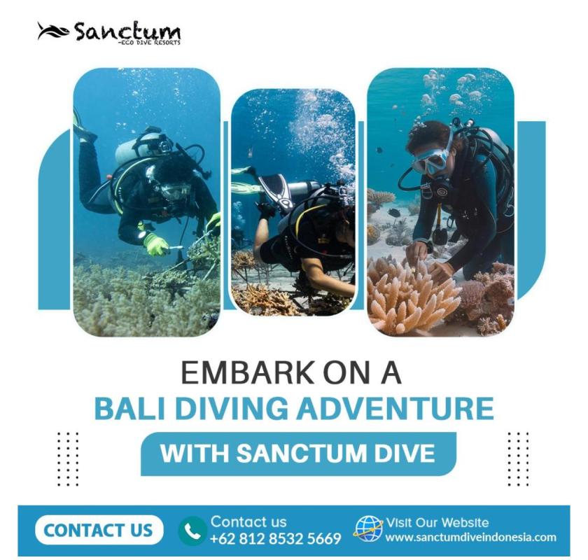 Embark on a Bali Diving Adventure with Sanctum Dive