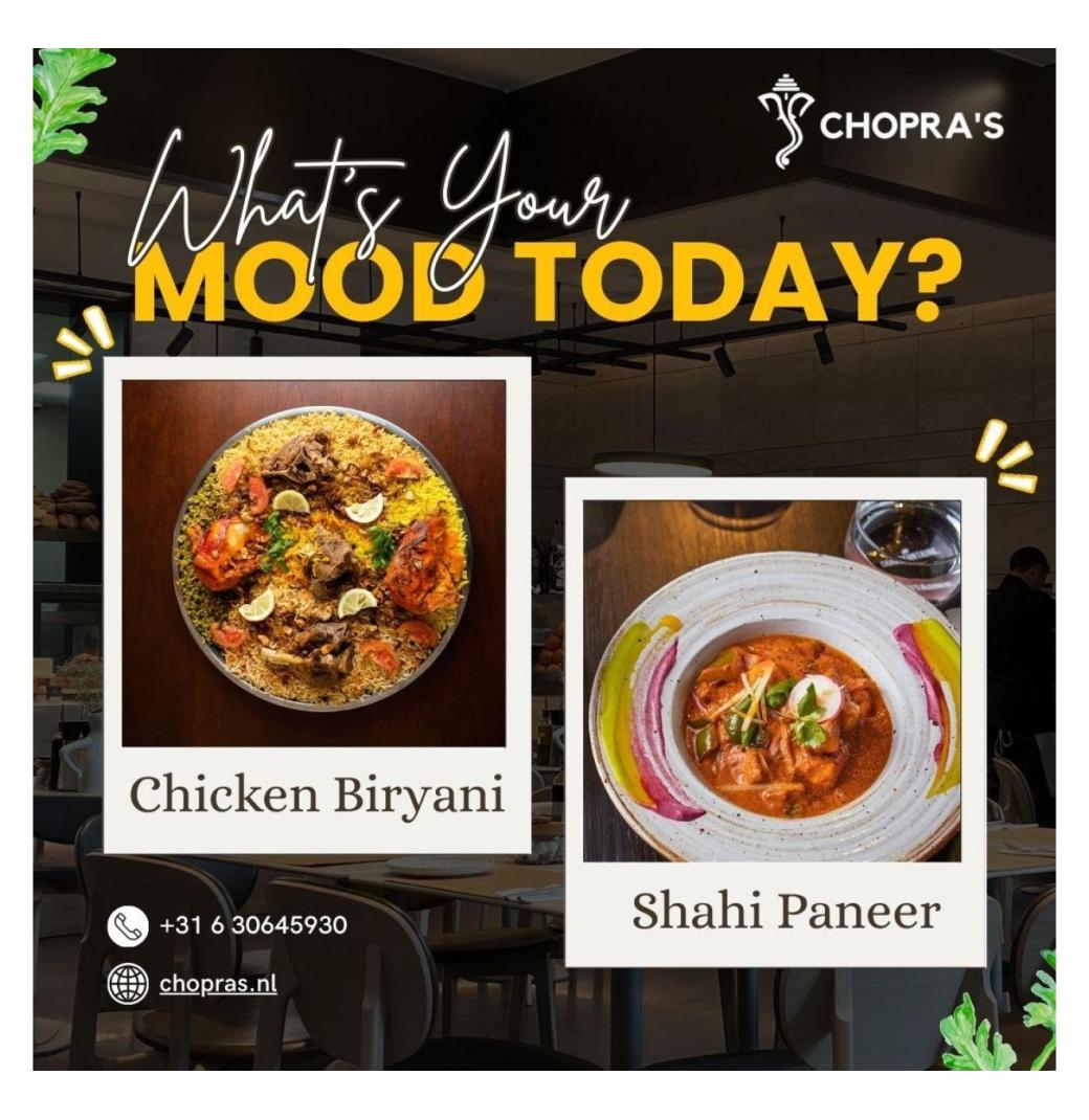 Experience Authentic Indian Flavors at Chopras Indian Restaurant