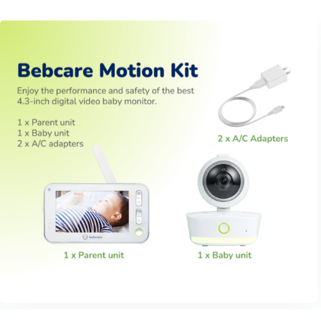 Experience Clarity with Bebcare’s Advanced Video Monitor