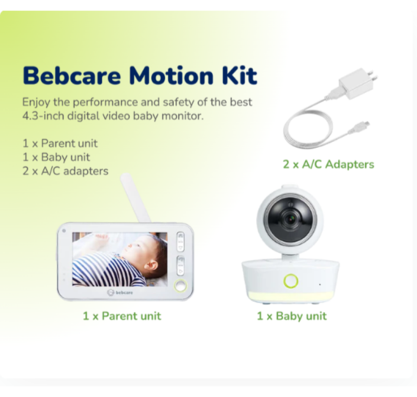 Experience Clarity with Bebcare’s Advanced Video Monitor