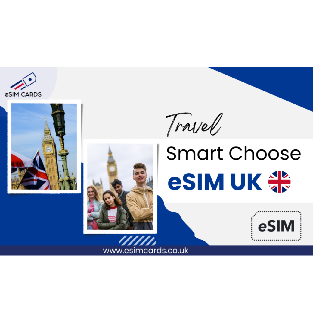 Cheap eSIM UK by eSIM Cards – Save Big on Data Plans