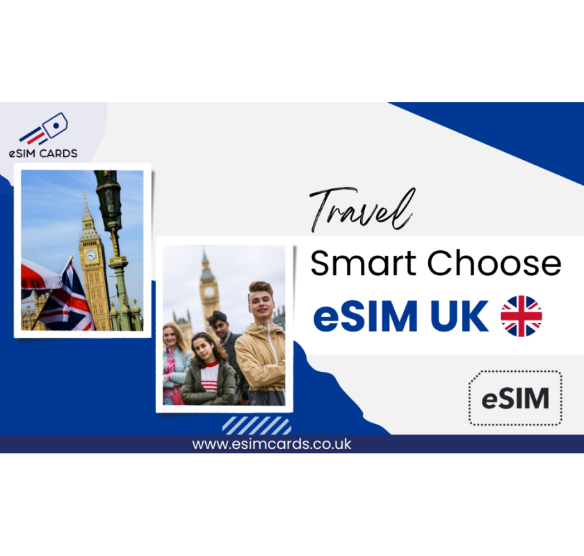 Cheap eSIM UK by eSIM Cards – Save Big on Data Plans