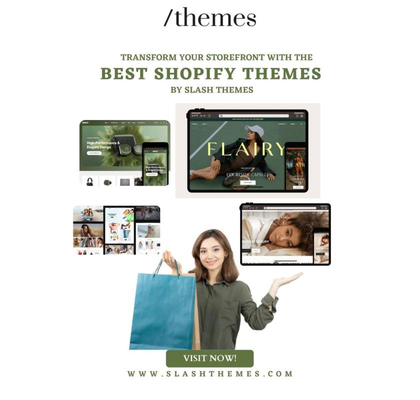 Transform Your Storefront with the Best Shopify Themes by Slash Themes