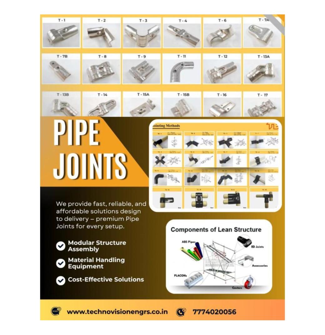 Pipe Joints - The Backbone of Efficient Industrial Material Handling Systems