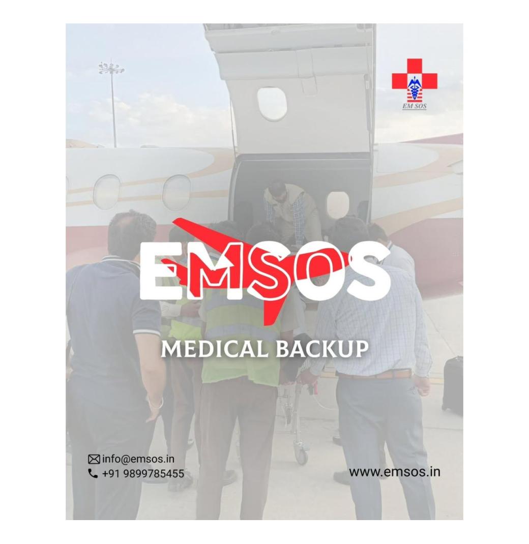 Why Choose EMSOS for Reliable Air Ambulance Service in Gurgaon