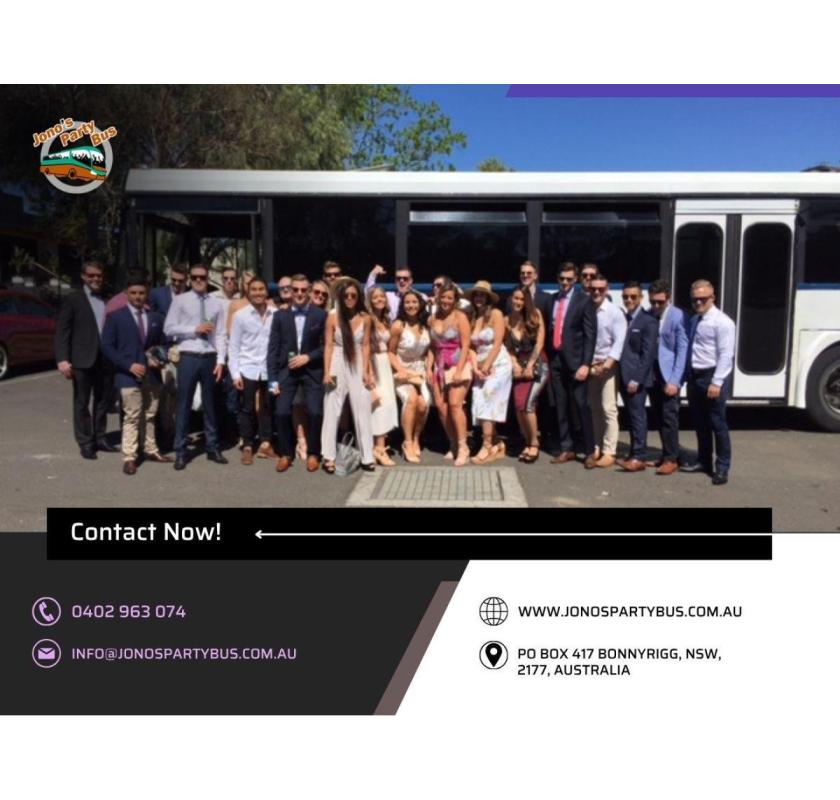 Book Party Bus Rental in Gosford For Unrivalled Fun at a Reasonable Price!