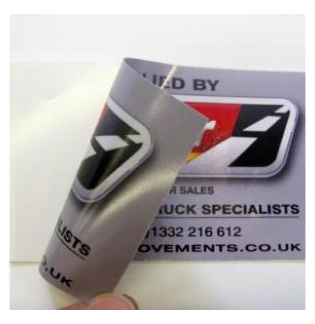 Double Sided Stickers That Showcase Your Brand From Every Angle