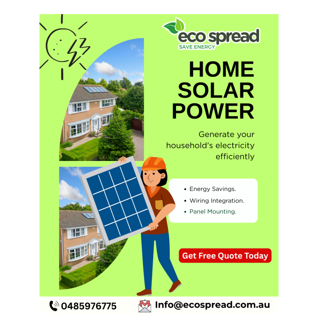 Home Solar Power Installation Experts in Melbourne & Nearby Suburbs | Ecospread