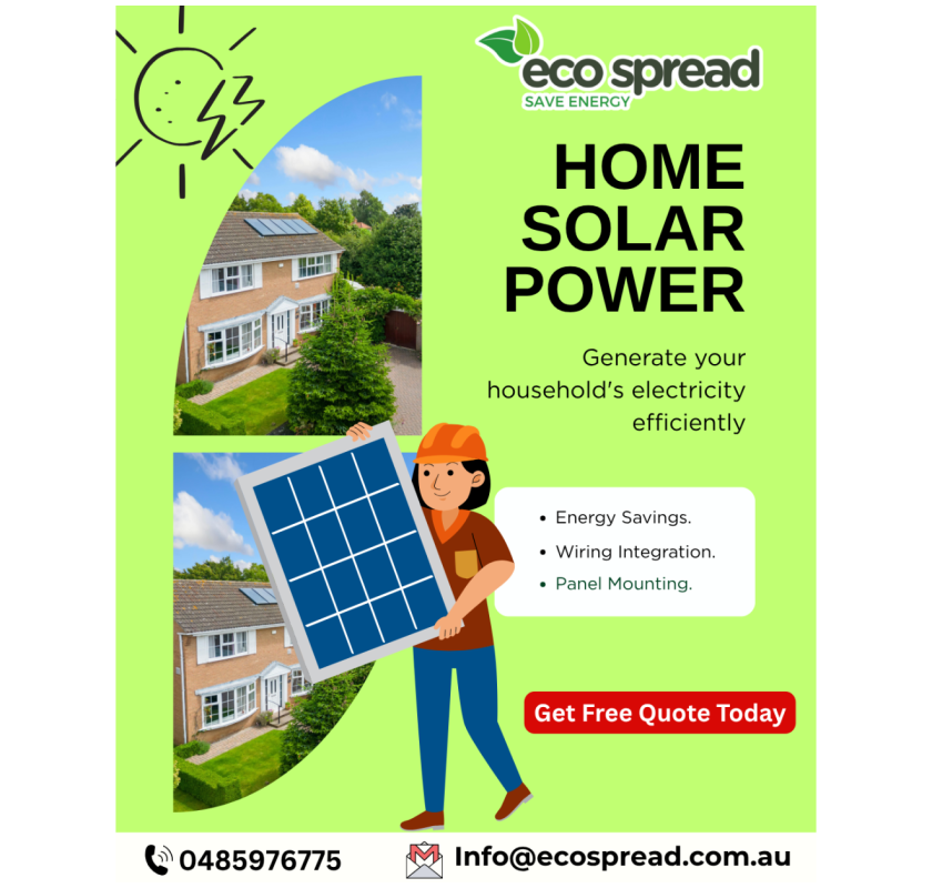 Home Solar Power Installation Experts in Melbourne & Nearby Suburbs | Ecospread