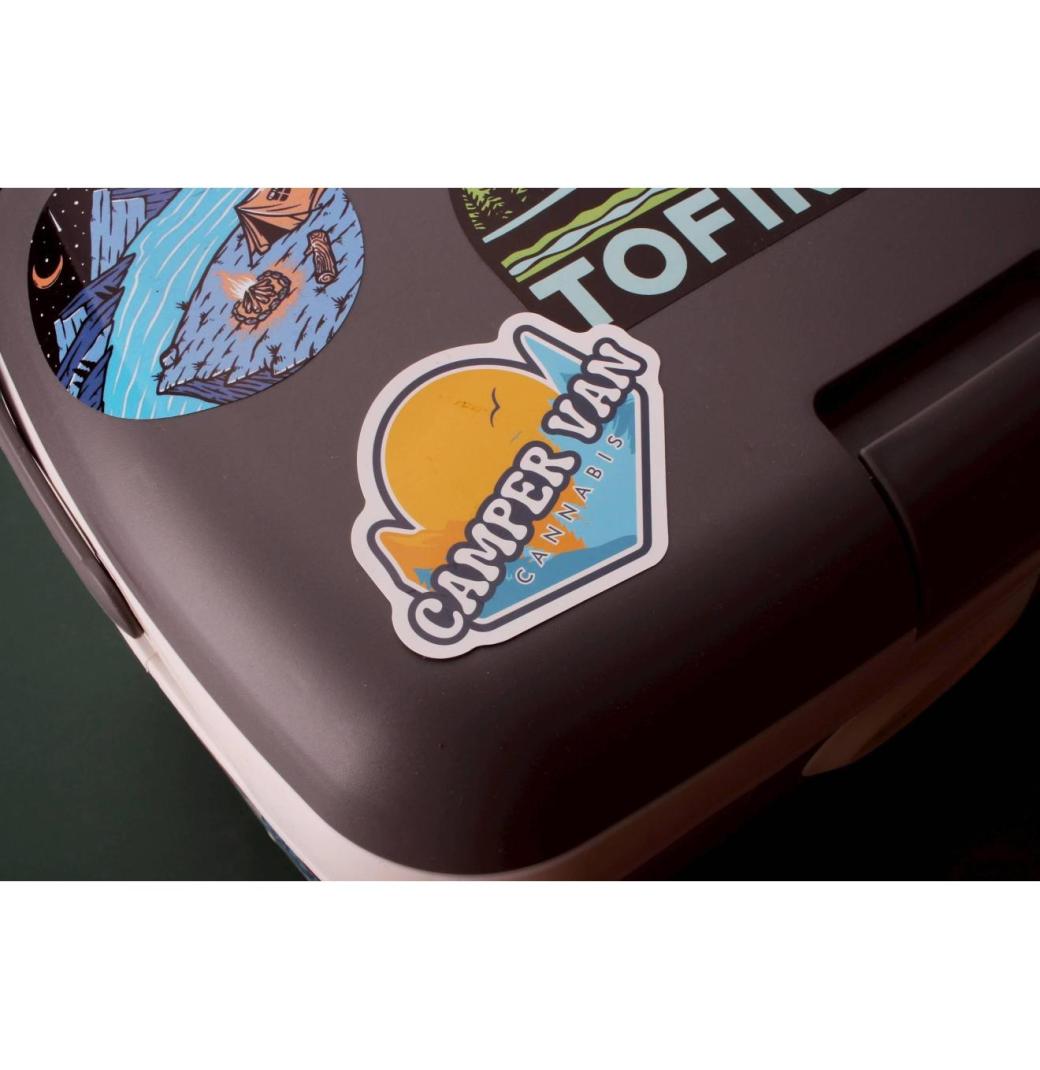 Custom Art Paper Stickers from $17. Free proofing and shipping Australia-wide. - 2/3