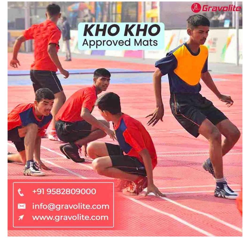 Online Buy Premium Kho Kho Mats | Gravolite