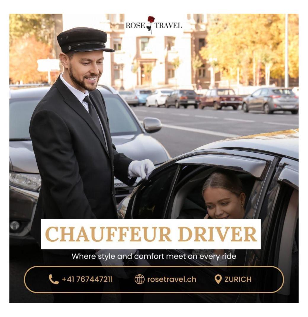 Chauffeur Driver in Zurich