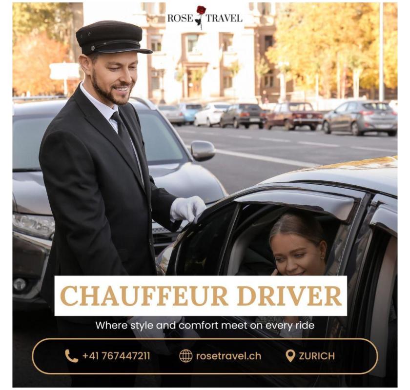 Chauffeur Driver in Zurich