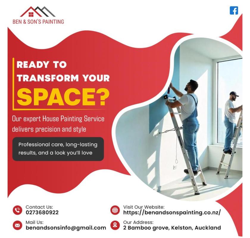 Interior & Exterior House Painting Specialists in Auckland