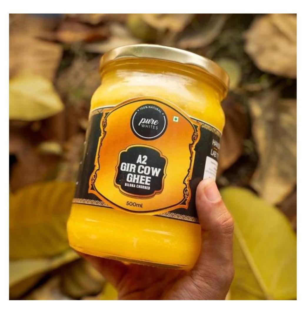 Organic A2 Gir Cow Ghee – Immunity Booster & Heart Healthy