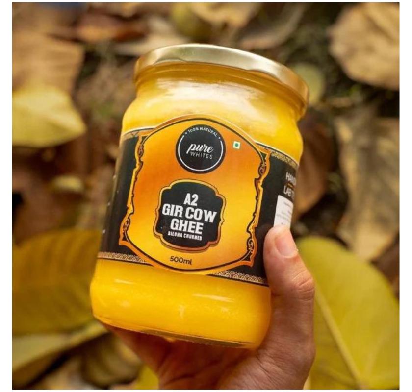 Organic A2 Gir Cow Ghee – Immunity Booster & Heart Healthy