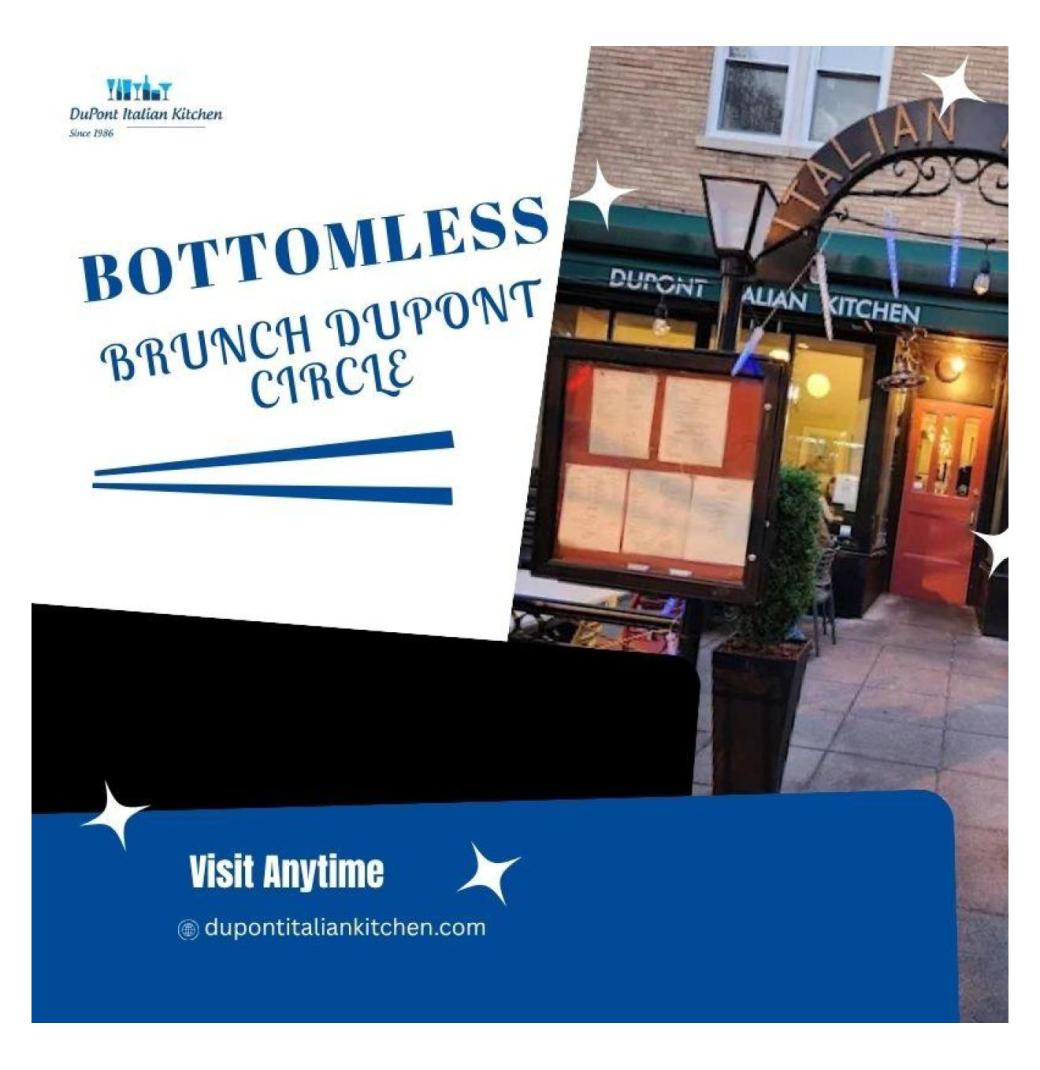 Brunch Without Limits – Only at Dupont Circle!