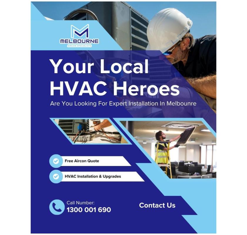 Your Local HVAC Experts in Melbourne