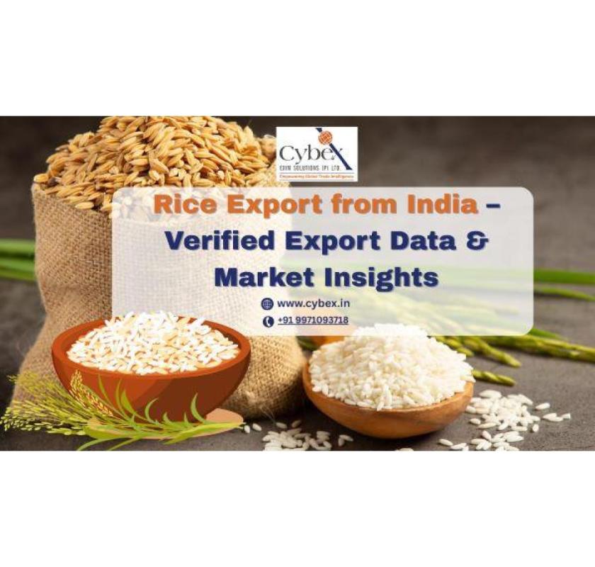 Rice Export from India – Verified Export Data & Market Insights
